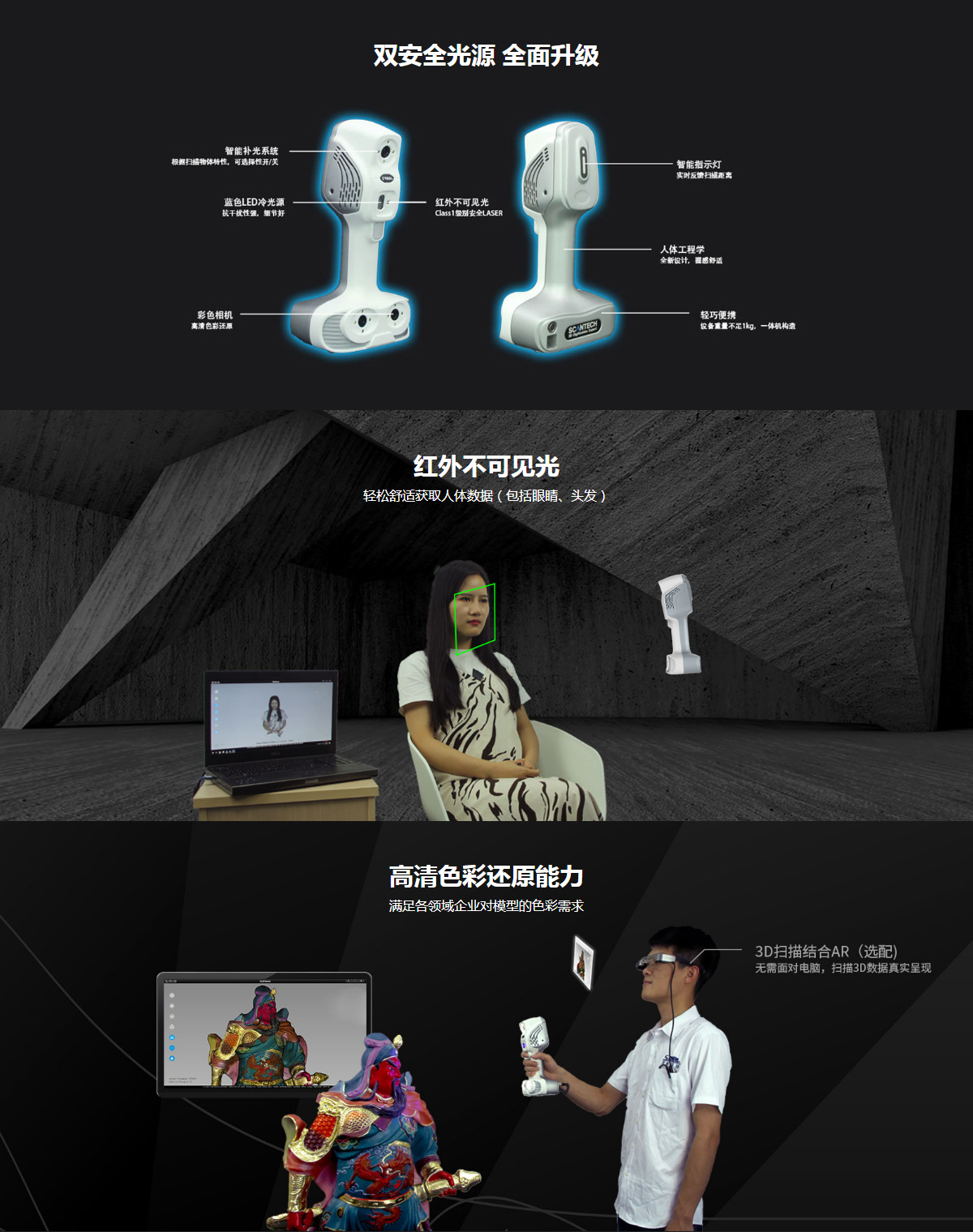 iReal 2S彩色三維掃描儀 iReal 2S彩色三維掃描儀
